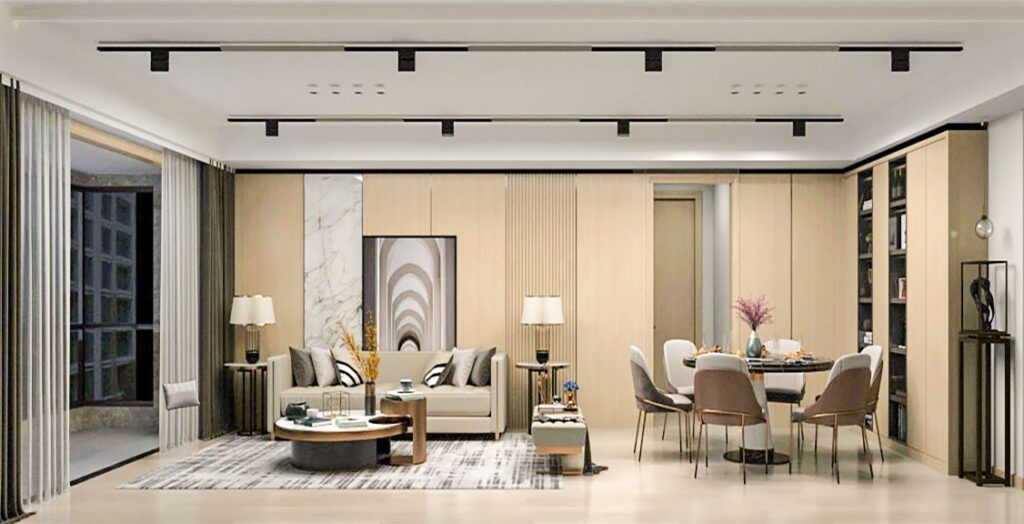 Living Room Interior Company in Kolkata